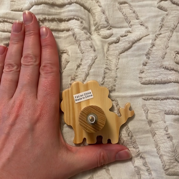 Wood animal hooks boho neutral nursery decor safari - Picture 7 of 7